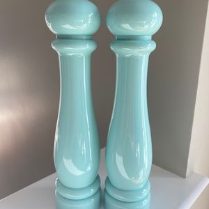 Aqua 12” Spice or Pepper Mill Grinder Lot of 2 NEW